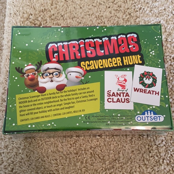NEW 🎄Christmas Scavenger Hunt Game - Picture 2 of 2